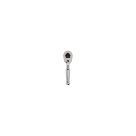 Tekton 3/8 in Drive 90 Geared Teeth Pear Quick-Release Ratchet, Polished SRH11503