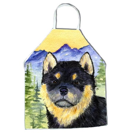 Carolines Treasures Shiba Inu Apron - 27 x 31 in. SS8274APRON