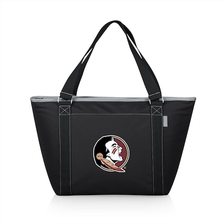 Picnic Time Family Of Brands NCAA Florida State Seminoles Topanga Tote Cooler Bag - Soft Cooler Bag - Picnic Cooler, Black 619-00-175-174-0