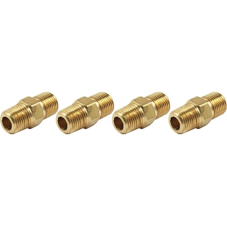 Powerhouse 0.125 in. NPT Male Union Fittings, Natural, 4PK PO3606653