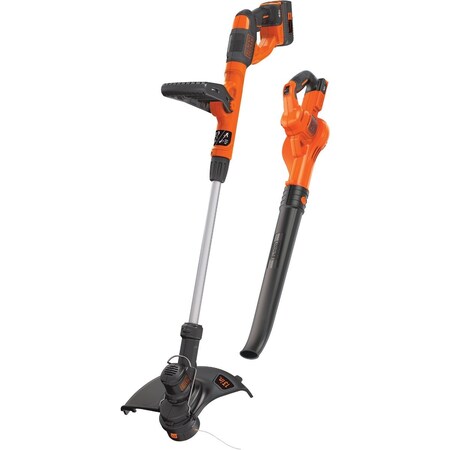 Black & Decker Max 40V String Trimmer & Sweeper Combo Kit LCC340C