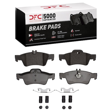 Dfc 5000 Advanced Disc Brake Pad Set,  1551-0986-01