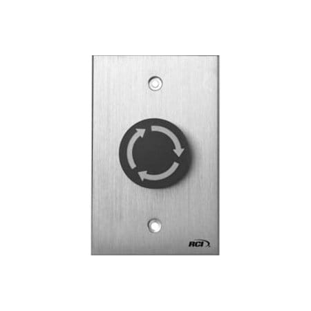 Rci 919 Series, Pushbutton, Anodized Aluminum 919-MA 28