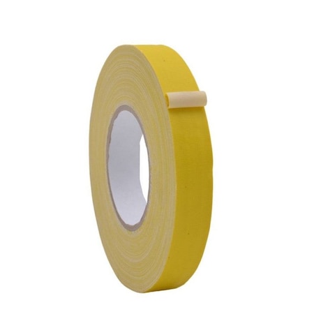 Wod Tape GTC12 Gaffer Tape Low Gloss Finish Film 1 in. X 60 ft. Yellow, 48PK WOD GTC12-01000-48-60-YEL