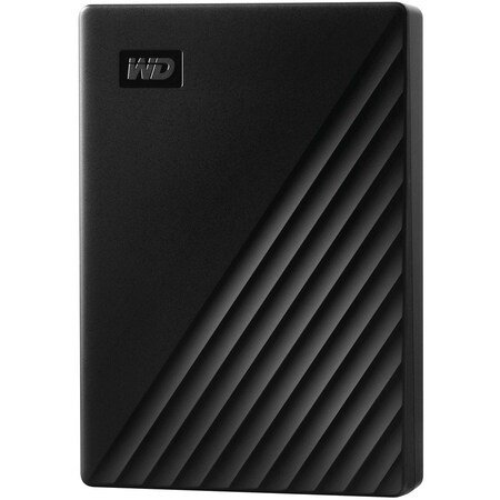Western Digital WD 4TB MY PASSPORT PORTABLE HARD DRIVE BLACK WITH PASSWORD PROTECTION AND AUTO B WDBPKJ0040BBK-WESN