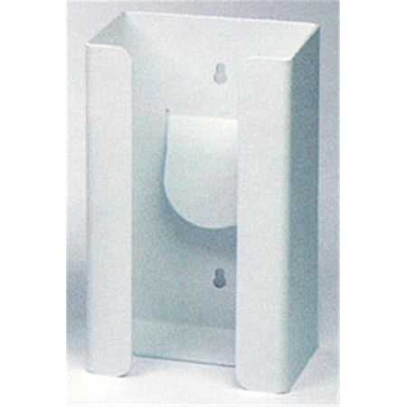 Ceo RackEm Racks 1-Box Vertical Plastic Glove Dispenser - White Heavy- Duty Plastic CE2435986