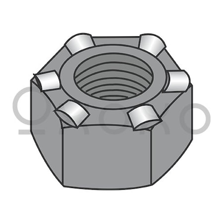 Oxoxo 5/16-18 Hex Weld Nut With 6 Projections High Pilot Height, 1000PK 398274