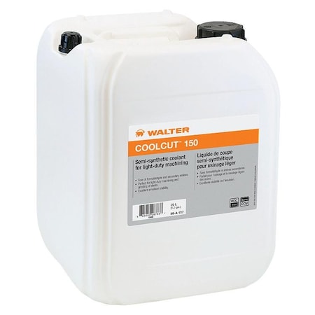 Walter Surface Technologies Walter COOLCUT 150 Semisynthetic Lubricant 264 gal Tote 58A159