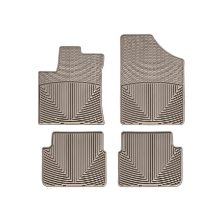 Weathertech Tan, Front and Rear All Weather Floor Mats WTCT996080