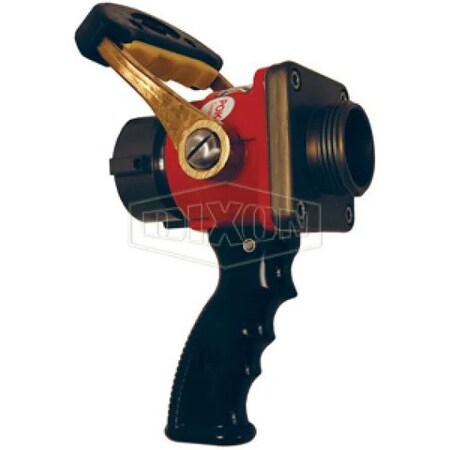 Dixon Bolted Style Ball Shut-Off Nozzle with Pistol Grip, 1-1/2 in Inlet, Aluminum Body, Import ACPSO150