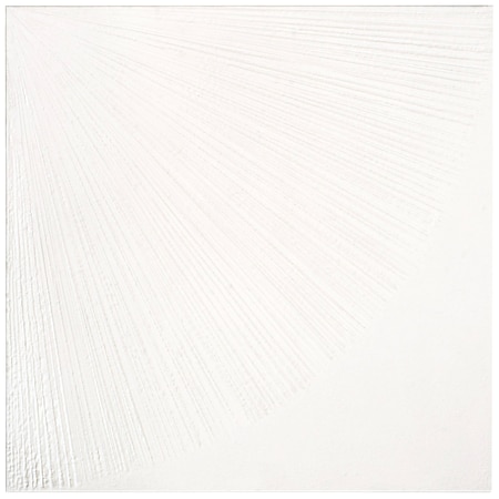 Apollo Tile Imprint 36x36 White Porcelain Large Format Square Dandelion Wall and Floor Tile, 2PK IMPS88DAN3636