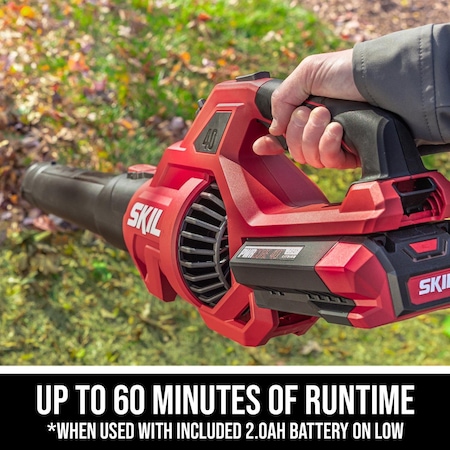 Skil 120 mph 460 CFM 40 V Battery Handheld Leaf Blower Kit (Battery & Charger) BL0460C-11