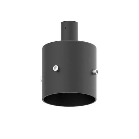 Westgate DAB 4in POLE ADAPTER FOR 1 BELL ARM, BLACK DAB-PA4-1