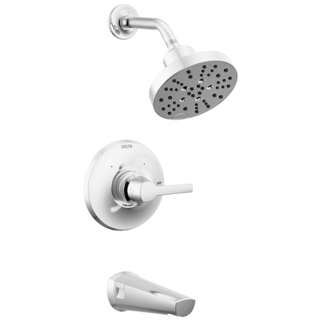 Delta Galeon 14S Tub Shower Trim with H2OKinetic T14472-PR