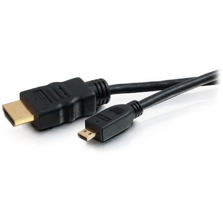 C2G 6ft/1.8M HDMI to HDMI Micro Cble w/ Eth 50615