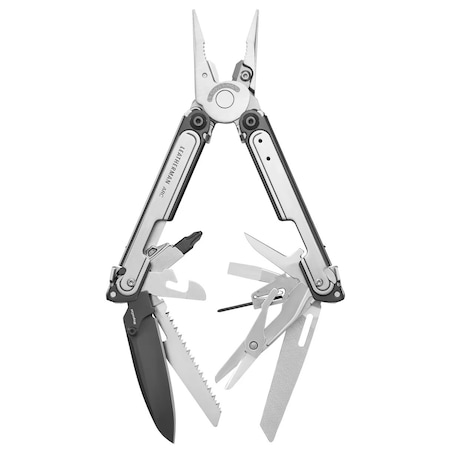 Leatherman Multi Tool Plier, 4 1/4 in L, SS 833074