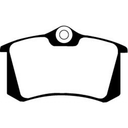 Ebc Yellowstuff Rear Brake Pads for 10-13 Audi A3 2.0 TD DP4680R
