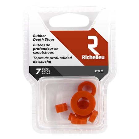 Richelieu Plastic Drill Stop Set 7 pc R77221