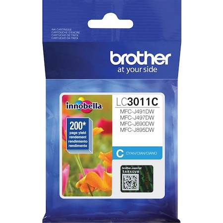 Brother Cyan Ink Cartridge LC3011C
