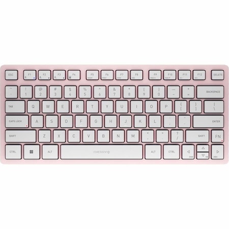Cherry Multi-Device compact keyboard with three Bluetooth Channels.Color -Cherry Blossom JK-7100US-19