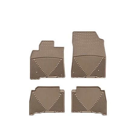 Weathertech Tan, Front and Rear All Weather Floor Mats WTCT126127