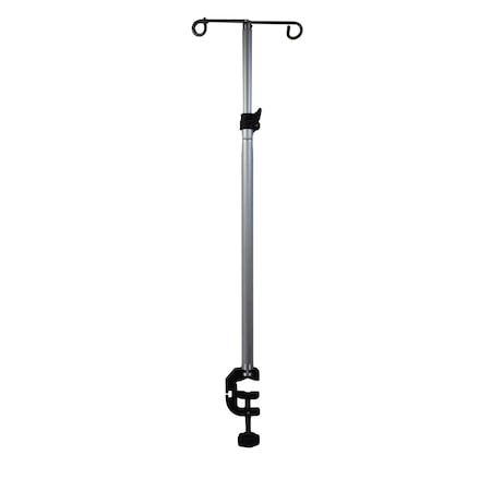 Omnimed Mobile I.V. Pole with Adjustable Clamp 741304