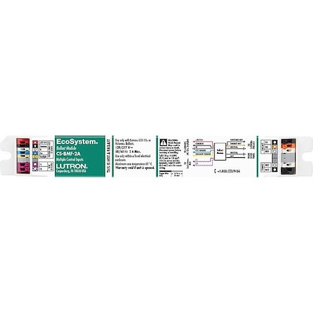 Lutron Mountable Ballast Module, EcoSystem, 1PK C5-BMF-2A