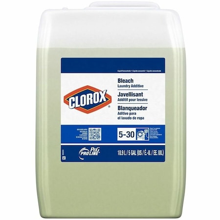 P&G Pro Line Clorox Bleach Laundry Additive, 5 gal Closed Loop Container 70678