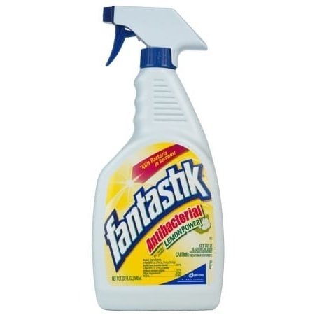 Johnson Wax 32 Oz Lemon Power Fantastik hygienic All Purpose Cleaner Spra 335