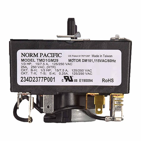 Ge Dryer Timer WE04X24551-24PK