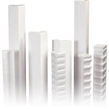 Box Packaging Foam Edge Protectors 24L x 3W x 3H White 150/Pack PF205