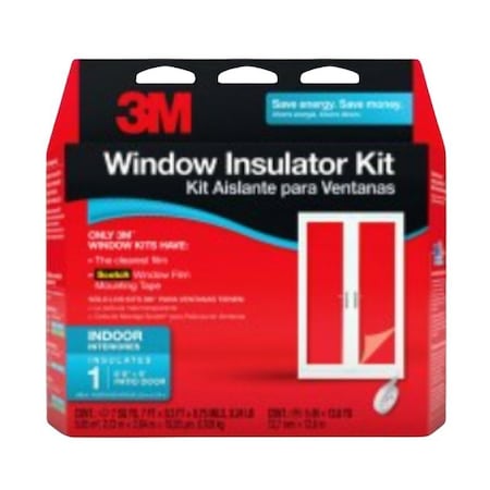 Scotch Window Insulation Kit, 84 in W, 112 in L 2144