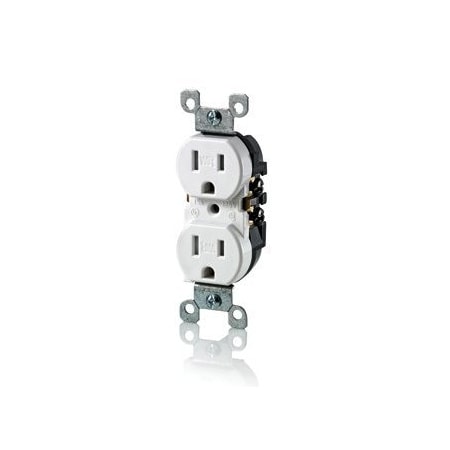 Leviton Weather/Tamper-Resistant Duplex Receptacle, 15 Amp, 125 Volt W5320-T0I