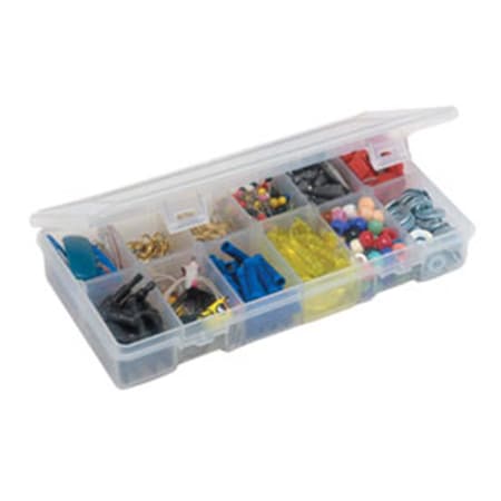Plano 8.25 x 4.25 x 1.38 in. StowAway 612 Adjustable Compartment Box, Clear, 6PK 345500