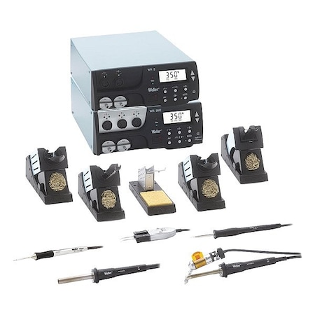 Weller Soldering Station, 5 Tools, 120V WR5000MN