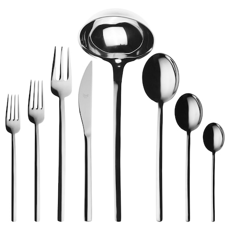 Mepra Due Flatware Set - 43 Pieces - Stainless Steel 104422043