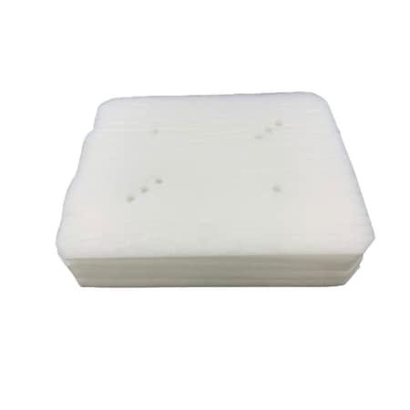 Uni-Ram Filter Pad, 13-3/4 in x 17-1/2 in, Use With: UG2000-6500, UG4000 Spray Gun Cleaner, 10PK FP6500-10