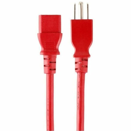 Monoprice Power Cord - NEMA 5-15P to IEC 60320 C13_ 18AWG_ 10A/1250W_ 125V_ 3-Pr 33564