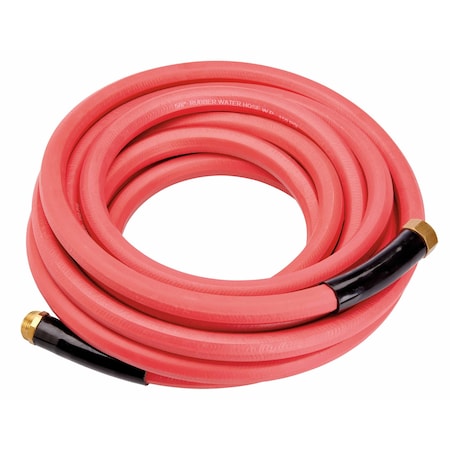 Underhill 5/8 in ID x 25 ft L ProLine Water Hose, Rubber Tube H58-025PRO-R
