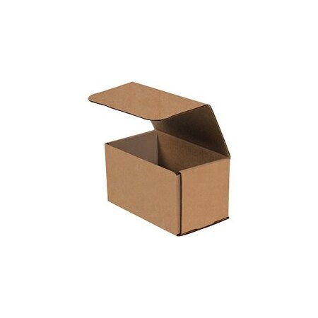 Bubblefast 50-7 x 4 x 4'' Kraft Corrugated Mailers, 50PK BFM744K