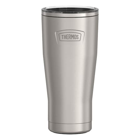 Thermos Icon 24oz Stainless Steel Tumbler with Slide Lock, Matte Stainless Steel IS1122MS4