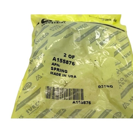 Cnh SPRING 2/PK COMPRESSION, CNH OEM A155876 A155876