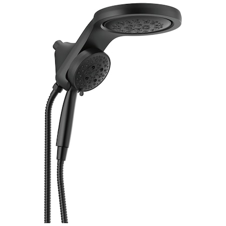 Delta Universal Showering Components HydroRain H2OKinetic 5-Setting Two-in-One Shower Head 58680-BL25