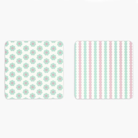 Nashville Wraps Pastel Floral Cookie Backer Cards, 4.375x4.375, 25PK GCBPF44
