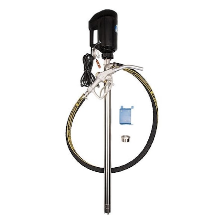 Finish Thompson ElectricDrumPump, StainlessSteel, 115VAC PFS-48-BTC & M3V Kit