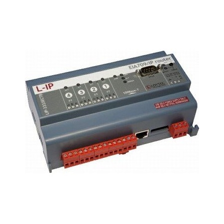 Loytec CEA-709LON 4xFT-10 to IP Router LIP-3333ECTC