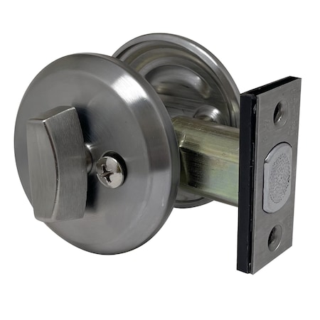 Yale Single Cylinder Keyed Entry Deadbolt Satin Chrome D241 626