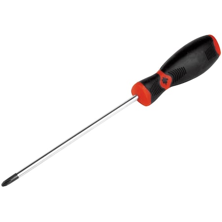 Perform Tool Screwdriver Phillips; No. 2; 4 In Length; Chrome Vanadium Steel; With Magnetic Tip W30963