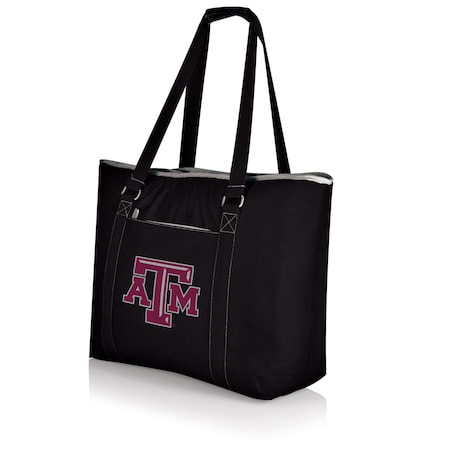 Picnic Time Family Of Brands NCAA Texas A&M Aggies Tahoe XL Tote Cooler Bag - Soft Cooler Bag - Picnic Cooler, Black 598-00-175-564-0