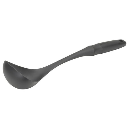 Goodcook Ladle, 14 in OAL, Nylon, Black 20303
